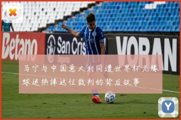 马宁与中国意大利同遭世界杯无缘球迷热捧这位裁判的背后故事